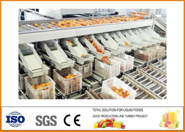 چین صرفه جویی در مصرف انرژی در خط تولید آب پرتقال با صفحه لمسی PLC ISO9001 تامین کننده